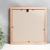 Photo frame pine С20 red 25x25 cm (plastic screen)