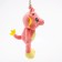 Soft toy "Dragon", 18 cm, pink color