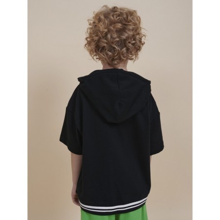 T -shirt for boys, height 104 cm, black color-2