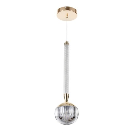 Bayerlux lamp "She" LED 17W silver 10.5x10.5x45-130 cm