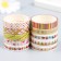 Adhesive tape Party Party set 10 pcs. 0.8 cm dl. 2 m 8.5x4x1 cm