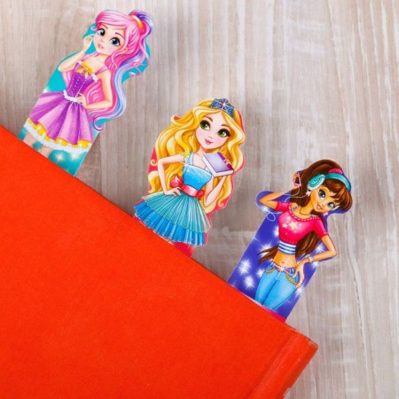 A set of curly bookmarks "for clever!", 5 pcs-2