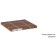 Journal table "Batle", 420 × 420 × 465 mm, color of the oak sanremo