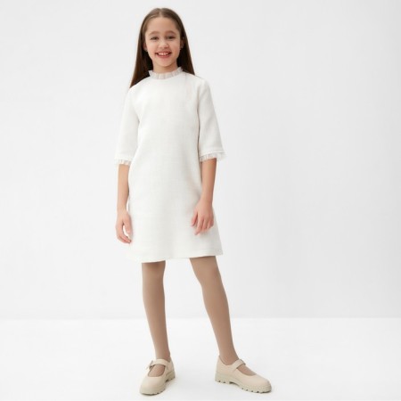Pantyhose children's minaku beige color, height 134-140 (8-10 l)-3