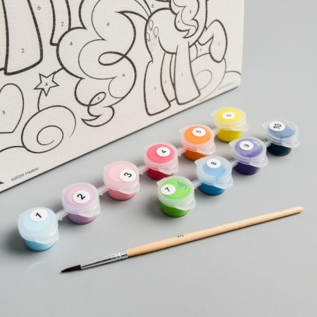 Picture on numbers for children, 20x30 cm, My Little Pony-2