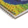Calligrata sketchbook, 170 x 170 mm, 50 sheets, solid cover, "puppy", metallized cardboard with a voluminous pattern, block 100 g/m2