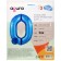 Foil ball 40 "Number 0", blue color, Slim
