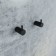 A set of single hooks IDDIS Petite, black matte