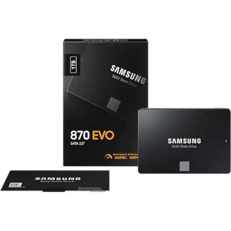 SSD Samsung Sata III 1TB MZ-77E1T0BW 870 EVO 2.5 "-8