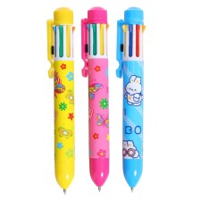 Balloon handle Calligrata, automatic, 8 color, mix