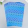 Foamiran holography "Circles and peas on blue" 2 mm format A4 set 5 sheets