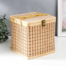 Bamboo Bamboo Bamboo Bambo with a cord 22x22x22 cm