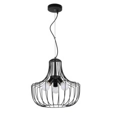 Lumber of the Office Economy light 10287/3BK BK, 3x60W, E27, 80x38x38 cm, black color black