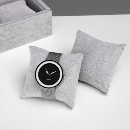 Catch for watches, bracelets, 12 seats, 35 × 24 × 5 cm, color gray color