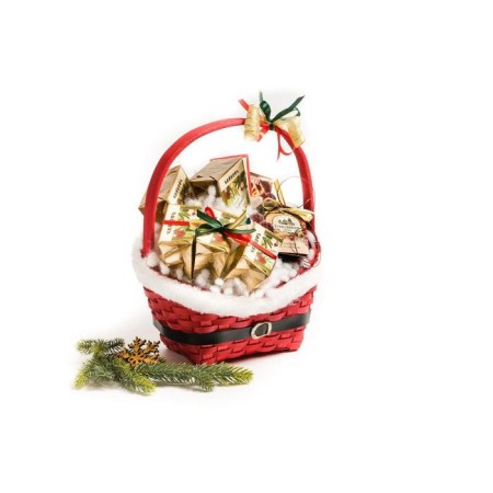 Set of baskets "Red fur coat", 2 pcs: 28 × 22 × 11/33.5 cm, 22 × 17 × 9/27 cm, veneer-4