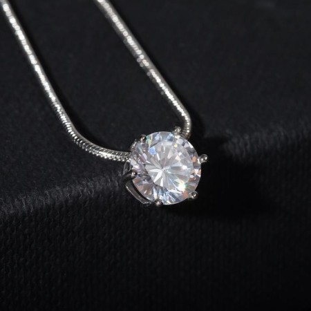 Piece "Strazinka" is large, the color is white in silver, 40 cm