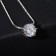 Piece "Strazinka" is large, the color is white in silver, 40 cm