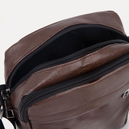 Male bag, brown color-2