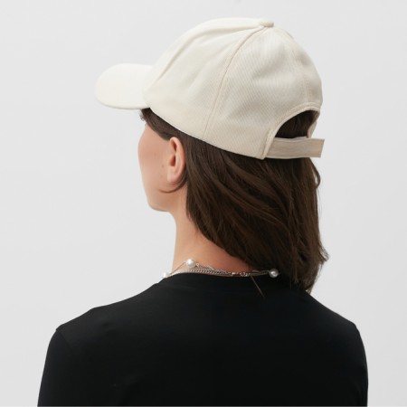 Women's cap minku, beige color, size 56-58-2