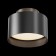 Ceiling light Technical C009cw-L16b, LED, 16W, 12x12x9.2 cm, 800lm, black color black