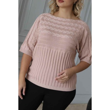 Female jumper, size 52, powder color-5