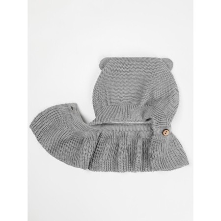 Hat helmet Children's Amarobaby Pure Love Helmet, lining, size 44-46 cm, color gray color-6