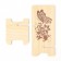 Stand for the phone "Butterfly with a flower", 7 × 8 × 15 cm