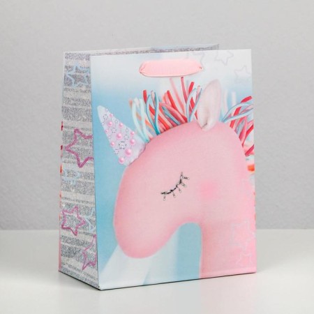 Package Gift Laminated Vertical, Packaging, “Sephride Unicorn”, MS 18 x 23 x 8 cm