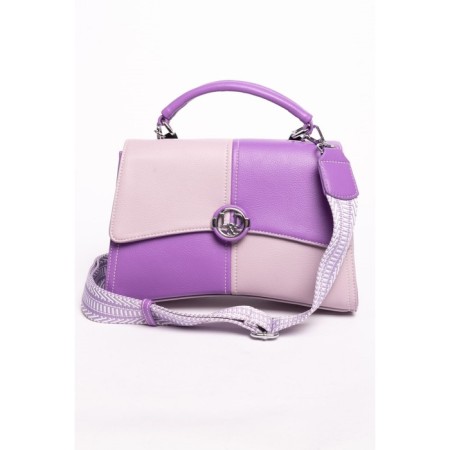 Women's bag, eco -leather, ludor purple, 24x9x17 cm