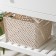 Storage basket "Book", 35 × 29 × 22.5 cm, beige color