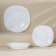 Luminarc Carine table service, glass ceramics, 18 objects, white color