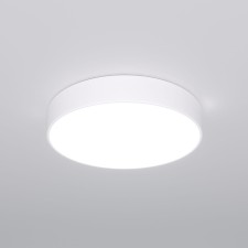 Светильник потолочный Eurosvet Entire 90319/1, LED, 110 Вт, 3300/4200/6500К, 6450Лм, 600х600х80 мм, пульт ДУ, цвет белый