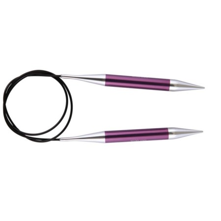 Knitting needles Aluminum circular zing Knitpro, 60 cm/12.00 mm 47109
