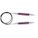 Knitting needles Aluminum circular zing Knitpro, 60 cm/12.00 mm 47109