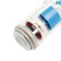 Reinforcement for the flush tanks "Ani Plast" WC3050C, with side eyeliner 1/2, 2 modes, chrome