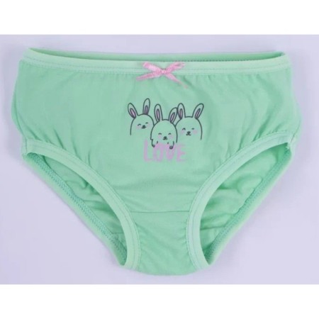 Panties for a girl, height 116 cm, mint color