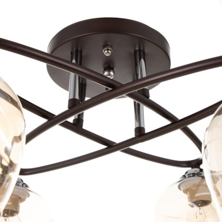 Chandelier 2152/4 E27 40W coffee 52x52x27 cm Bayerlux-3
