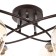 Chandelier 2152/4 E27 40W coffee 52x52x27 cm Bayerlux