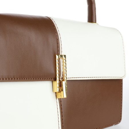 Bag-mixer on the valve, white/brown color-4