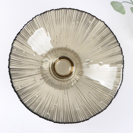 VAZ Glass for fruits "Fireworks", 1.4 l, 25 × 10 cm, color gray color-1
