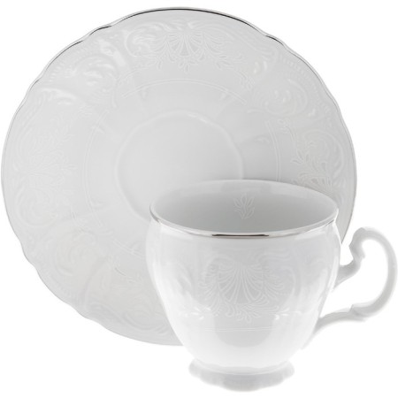 Coffee service 6/9 BERNADOTTE, Decor "Decol, Platinum layering", 15 items-2