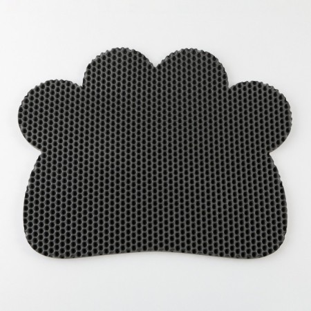 Rug for a bowl and a “foot” tray, gray, 33.3x42.5 cm-4