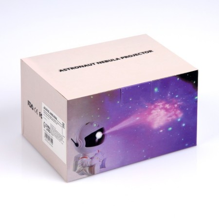Light device "Cosmonaut with a star" 13 cm, glow RGB, remote control, 5 V, white-10