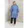 Women's tunic, size 74, blue color