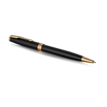 Ballpoint pen Parker Sonnet Core Laqblack GT M, Black Glossy Corps/ Gold, Black Ink (1931497)