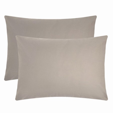 Set of pillowcases "Ethel" 50x70 cm - 2 pcs, gray, 100% cotton, calico