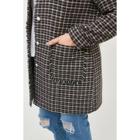 Female jacket, size 54, black color-5