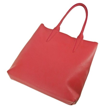 Women's bag B2816-77140, red color, genuine leather, 31x8x33 cm-1