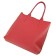 Women's bag B2816-77140, red color, genuine leather, 31x8x33 cm