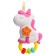 Musical toy - Suspension "Favorite Unicorn", eruption - rattle, sound, light, pink color